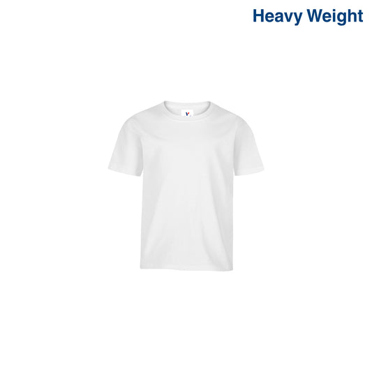 Toddler’s Unisex Heavy Weight Crew Neck Short Sleeve T-Shirt