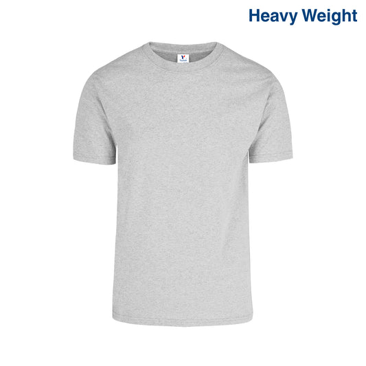 Adult Unisex Heavy Weight Crew Neck Short Sleeve T Shirt