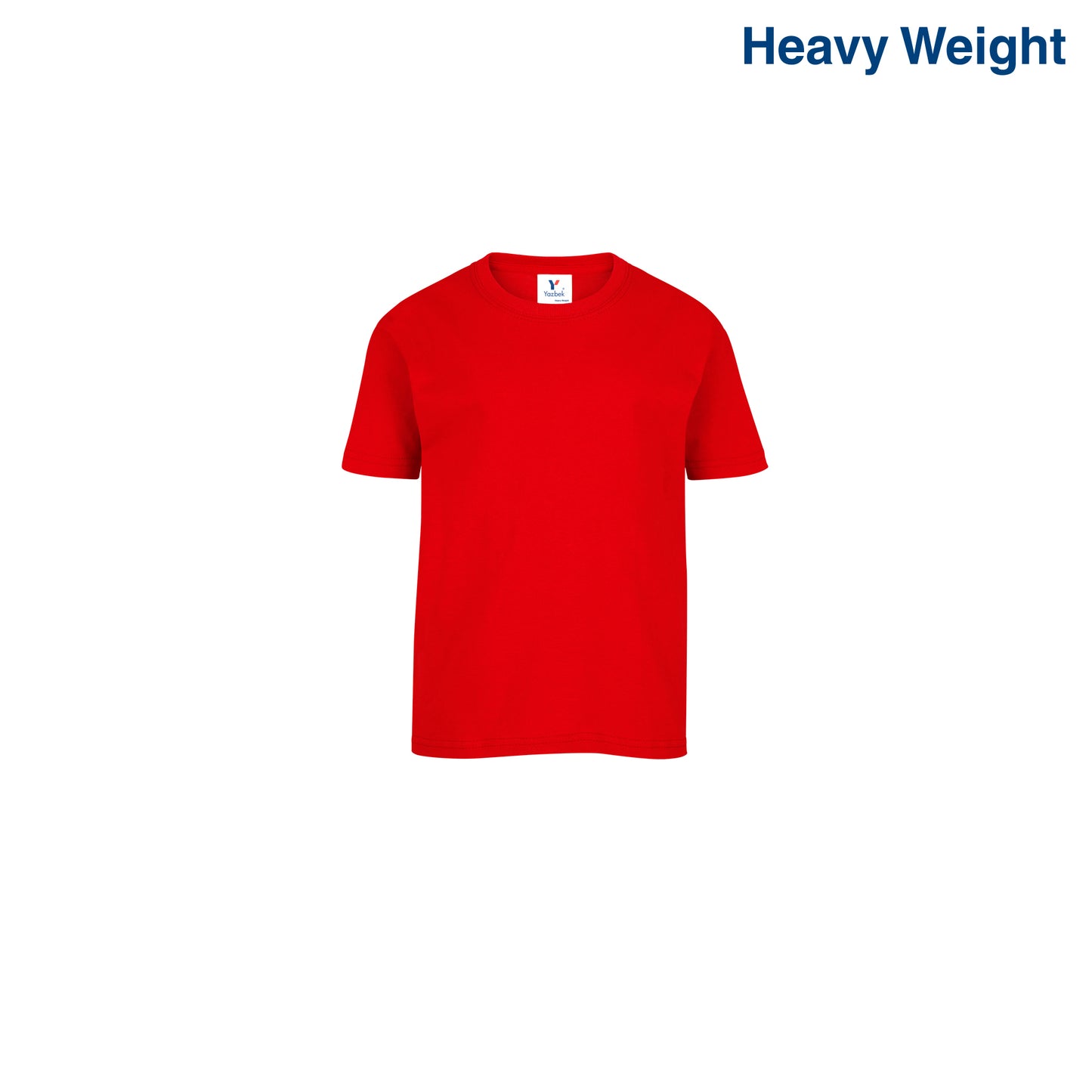 Toddler’s Unisex Heavy Weight Crew Neck Short Sleeve T-Shirt