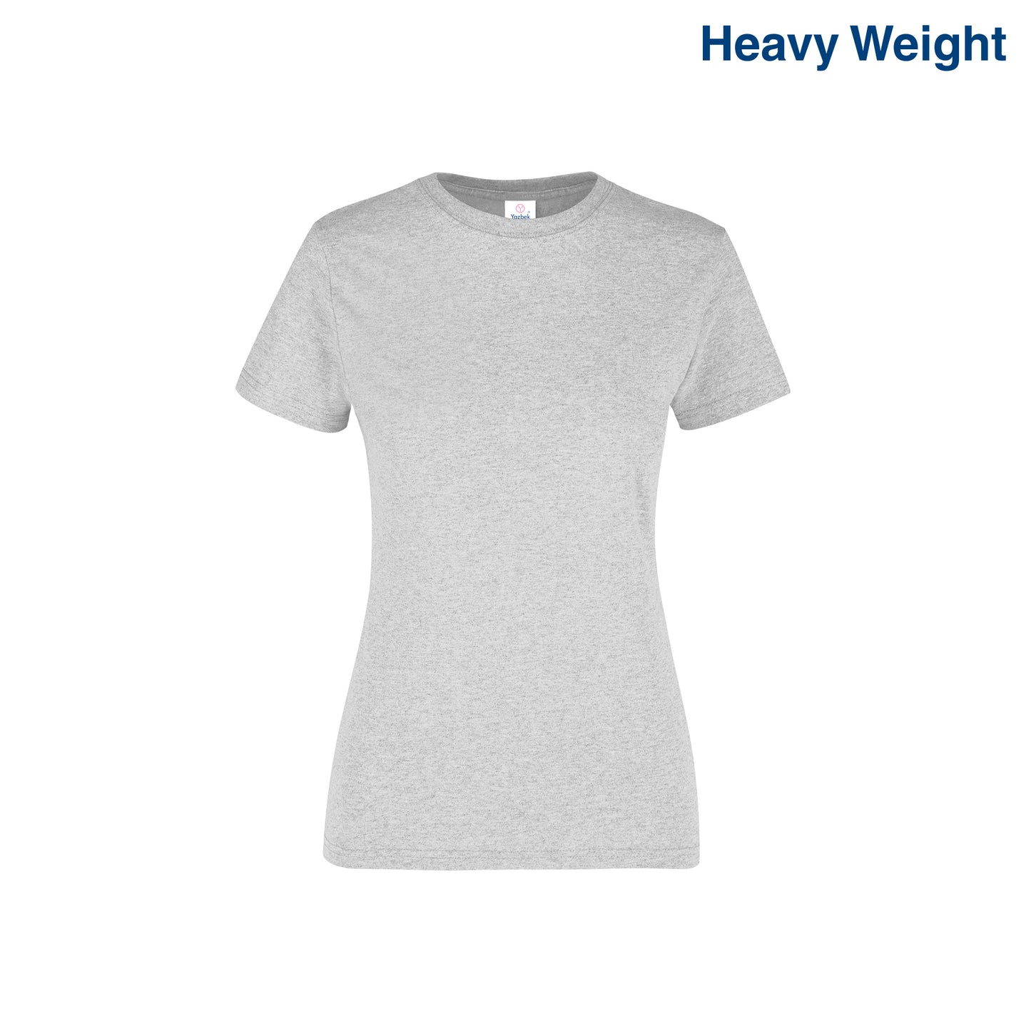 Women’s Heavy Weight Crew Neck Short Sleeve Silhouette T-Shirt