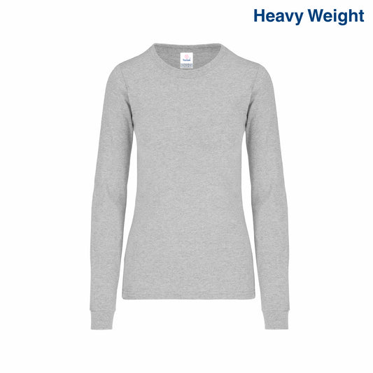 Women’s Crew Neck Long Sleeve Silhouette T-Shirt